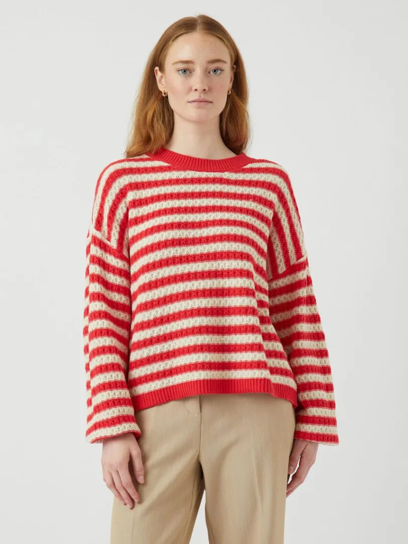BLUES STRICKPULLOVER*YAS Cheap