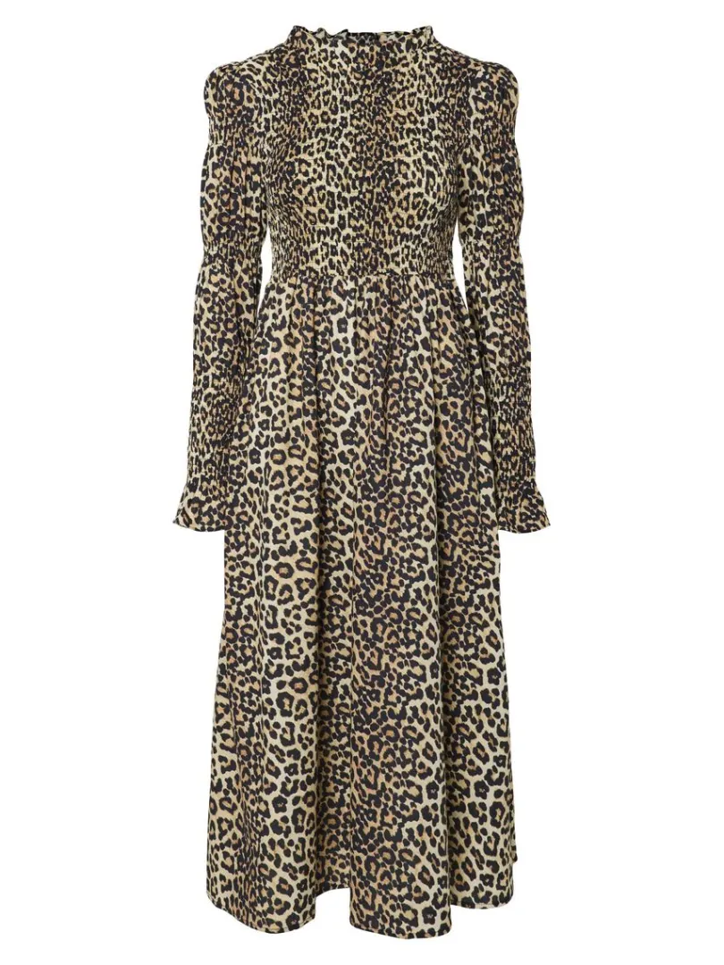 CHEMMA GESMOKTES KLEID*YAS Outlet