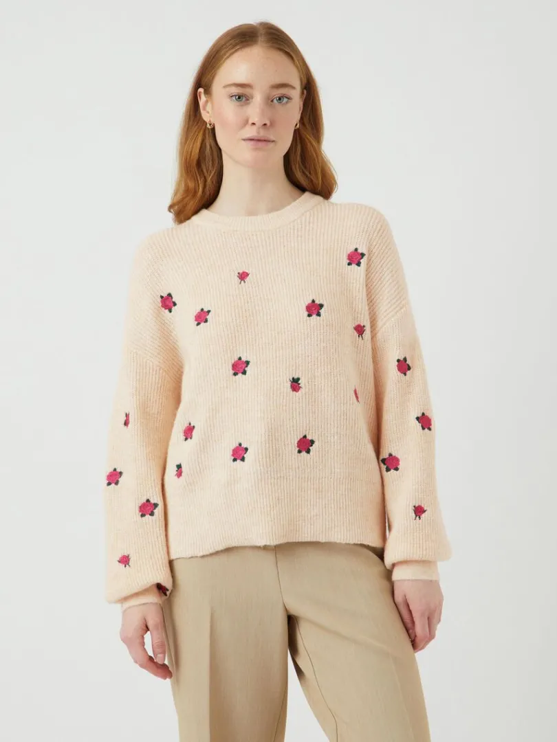 FLEUR STRICKPULLOVER*YAS Hot