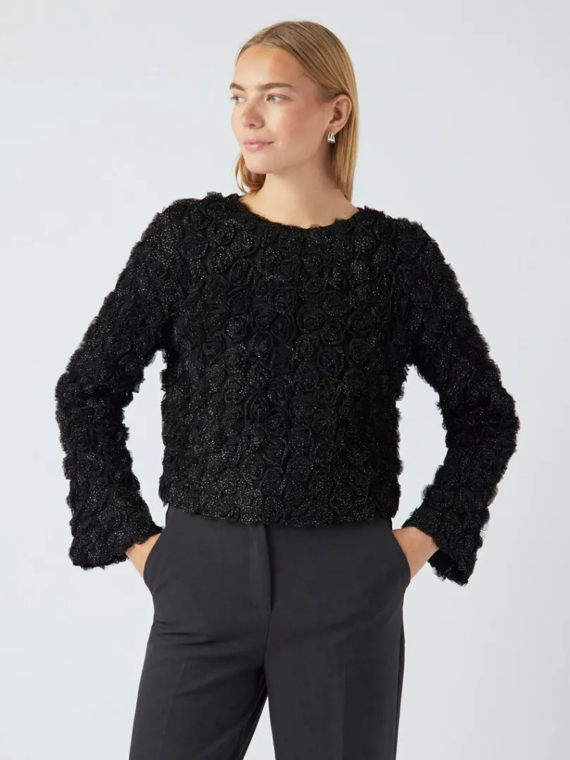 LAURA OBERTEIL MIT LANGEN ÄRMELN*YAS Best Sale