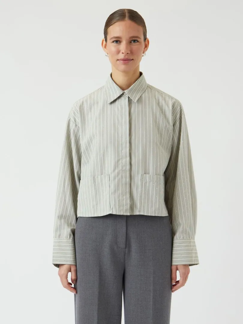 LEE CROP-BLUSE*YAS New
