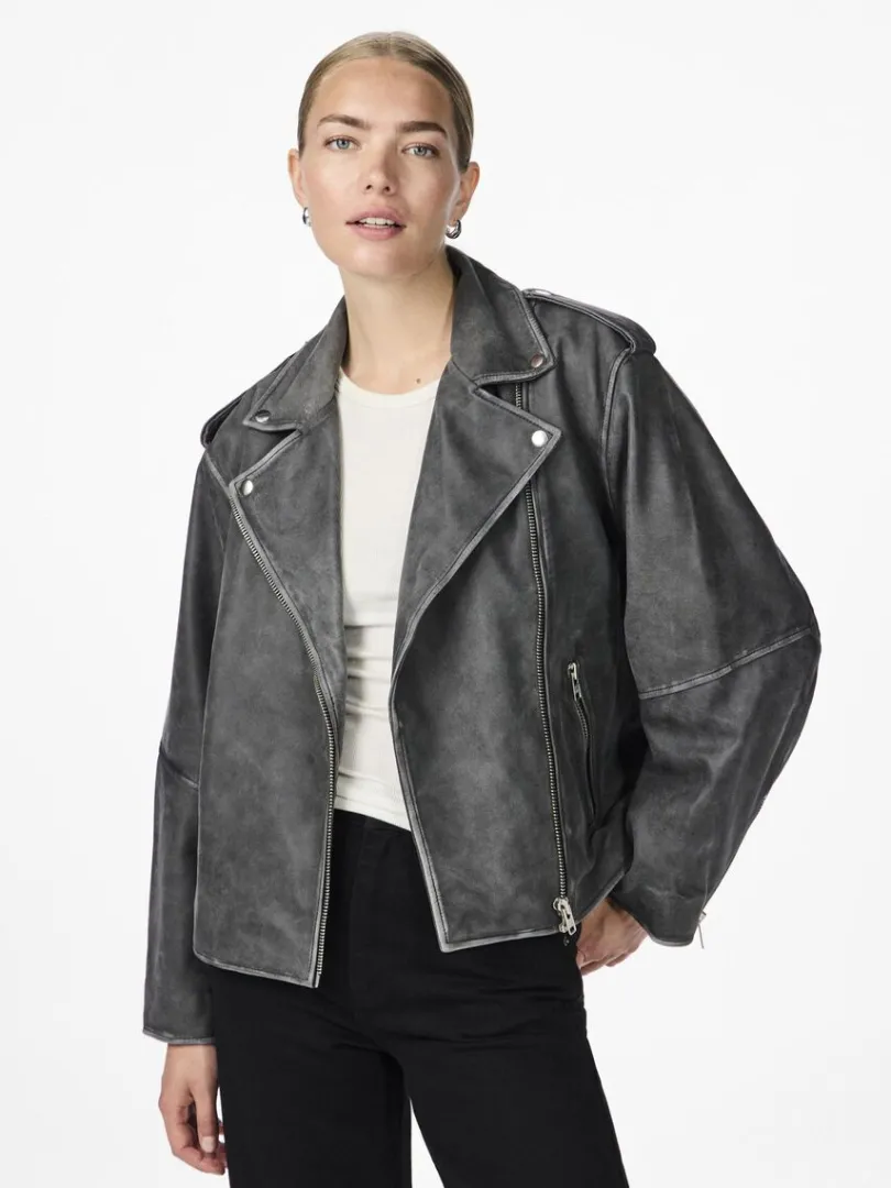 MAYA LEDERJACKE*YAS Cheap