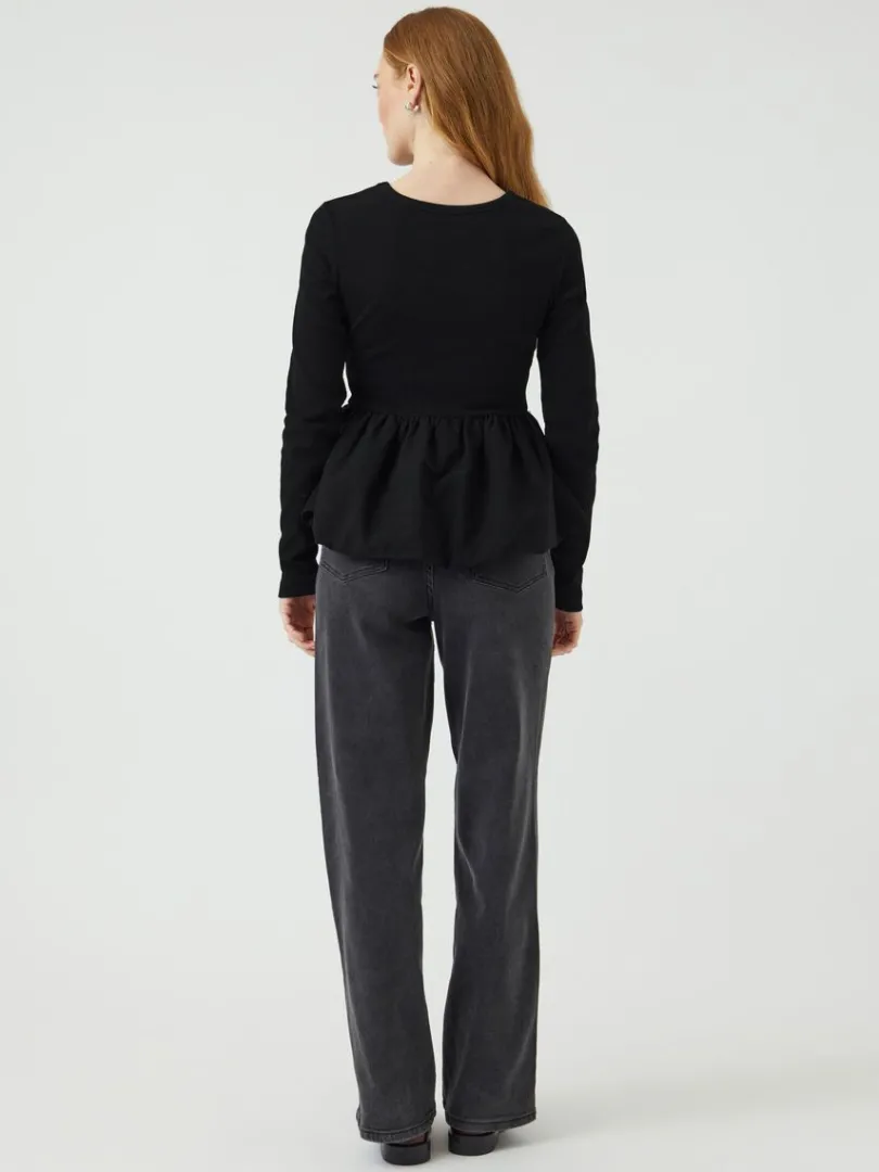 MIRA OBERTEIL MIT LANGEN &Auml;RMELN*YAS Fashion