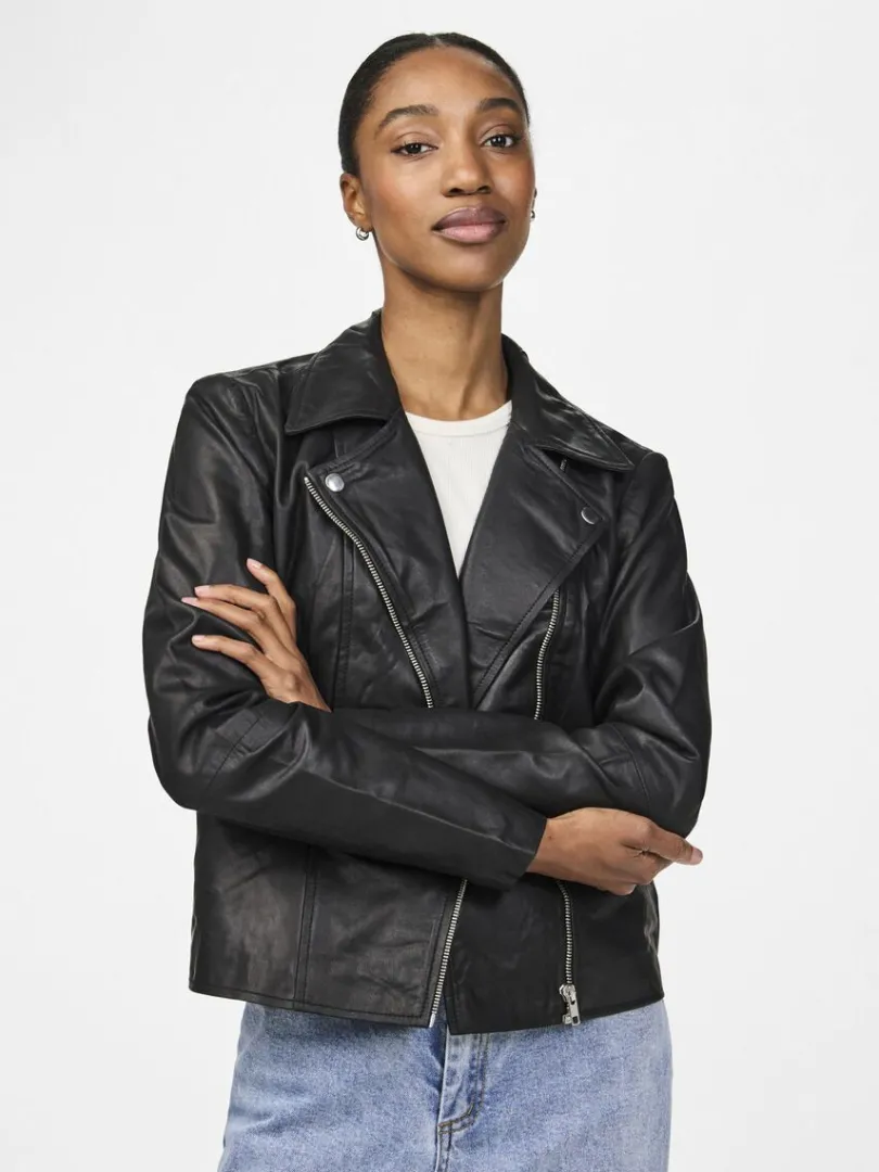 SOPHIE LEDER BIKERJACKE*YAS Flash Sale